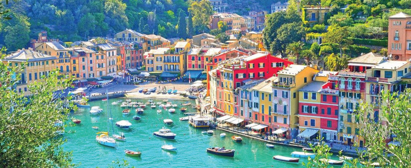 The colorful and tasteful Italian Riviera